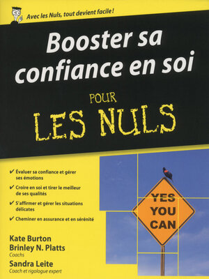 cover image of Booster sa confiance en soi Pour les Nuls